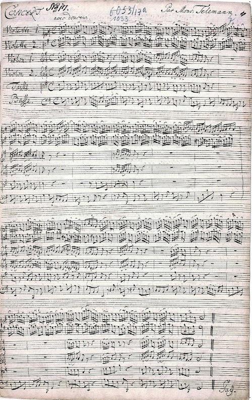Concerto for 2 Violas, TWV 52:G3