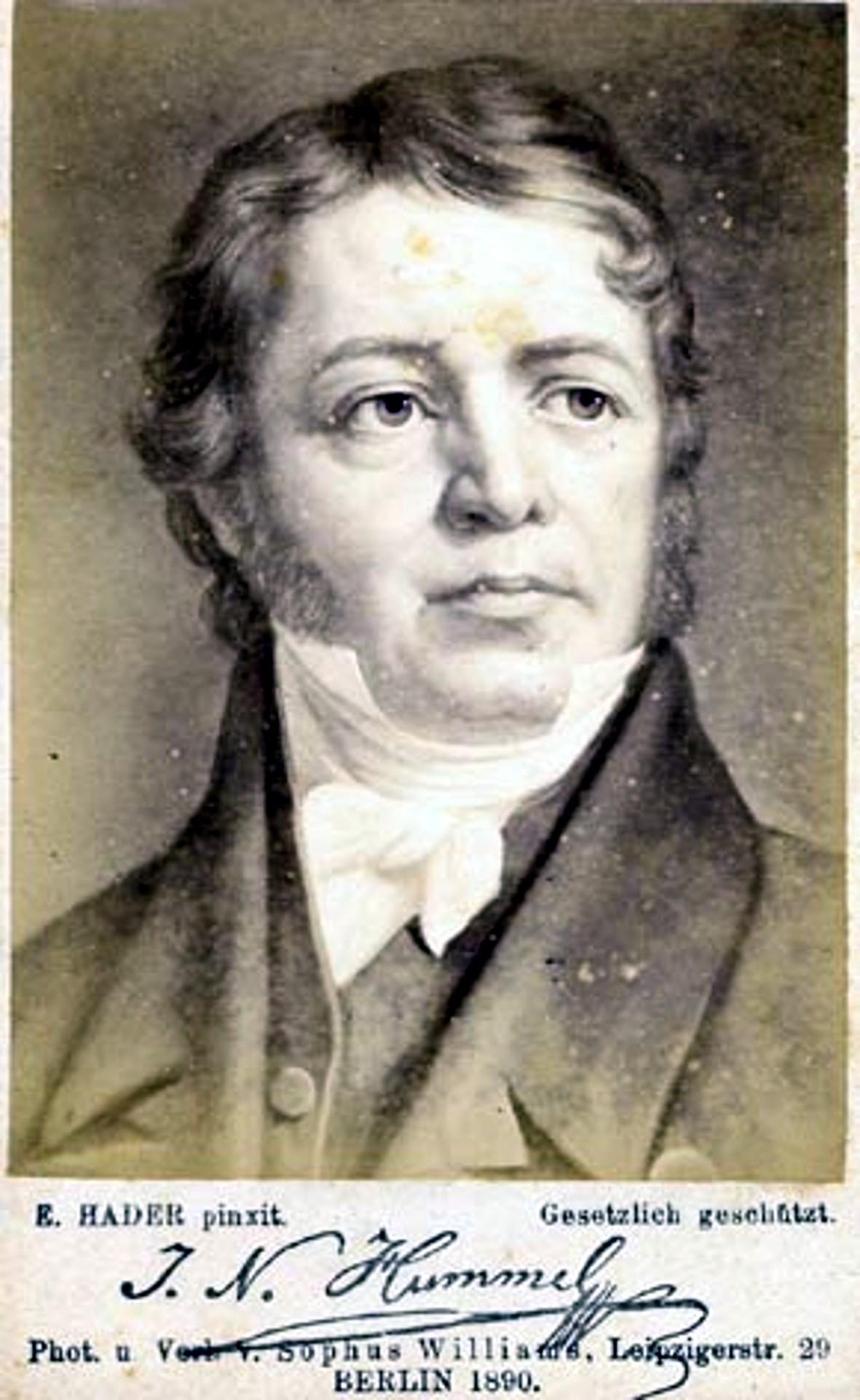 Hummel, Johann Nepomuk